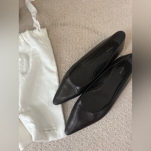 The row Claudette flats in black size IT 39, US9